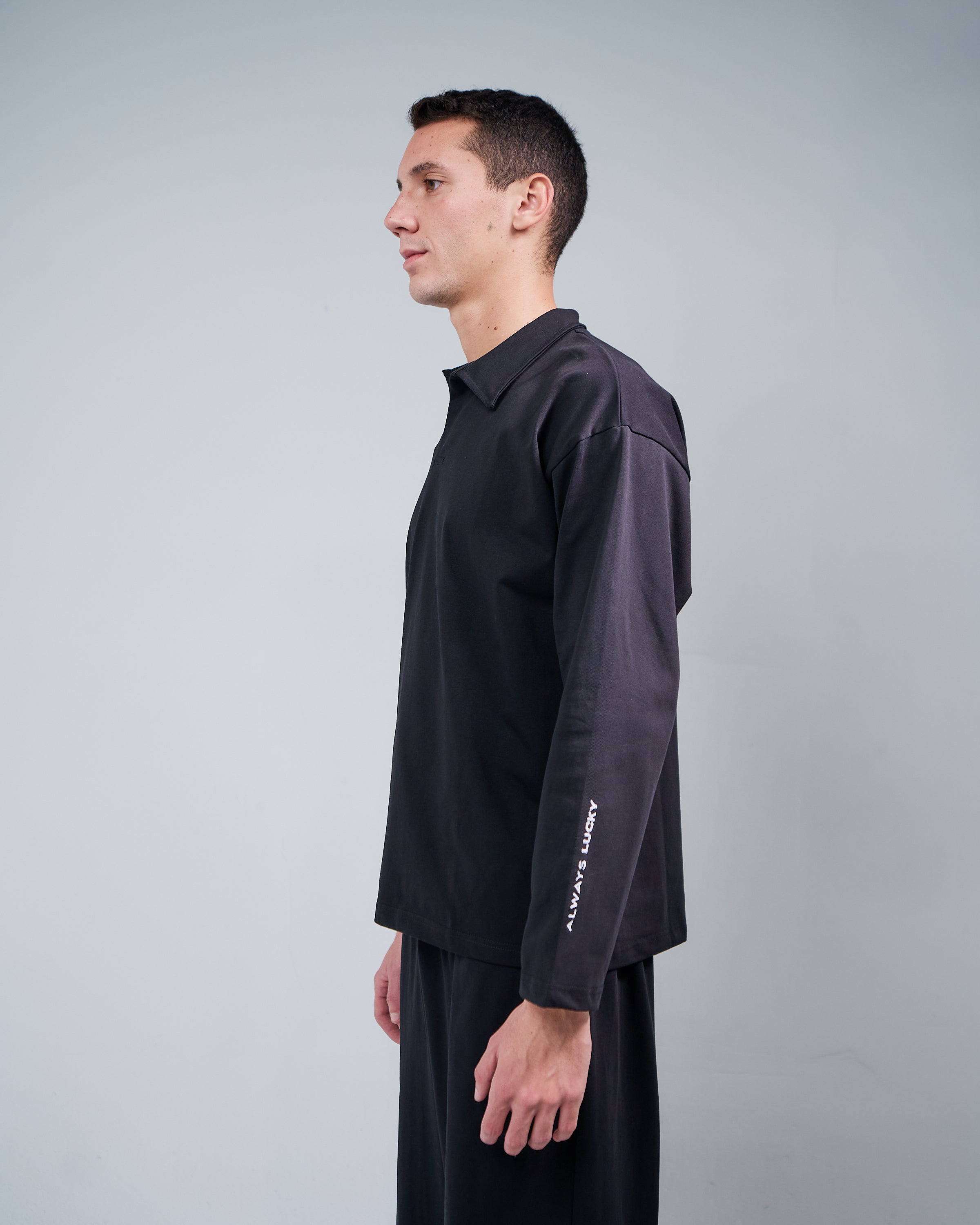 Noir Lucky Fit Oversized Unisex Top