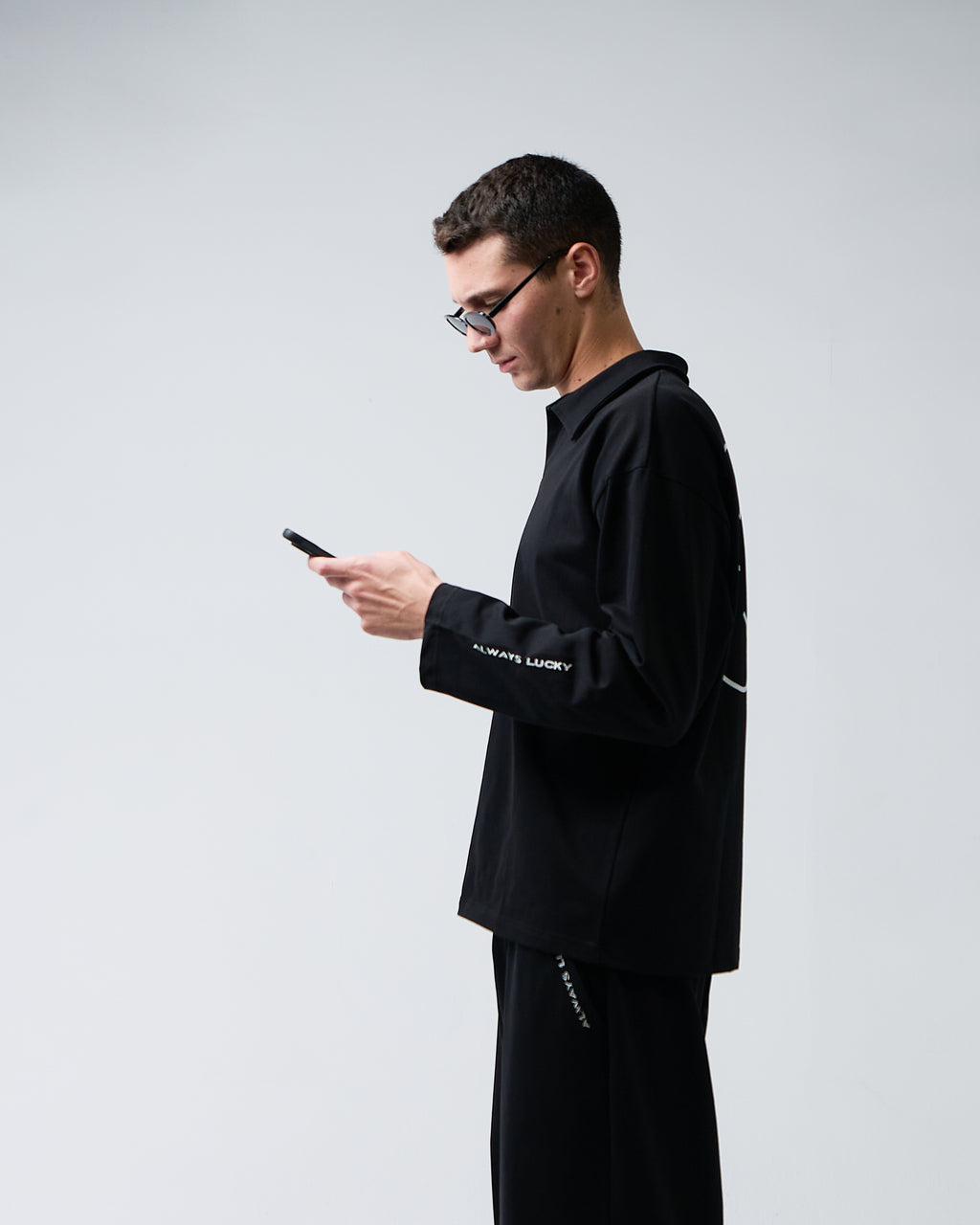Noir Lucky Fit Oversized Unisex Top